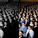 Primera película 3D (1952) / a la derecha, la versión coloreada por Colourise.sg